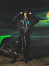 Moto Black Hoodie