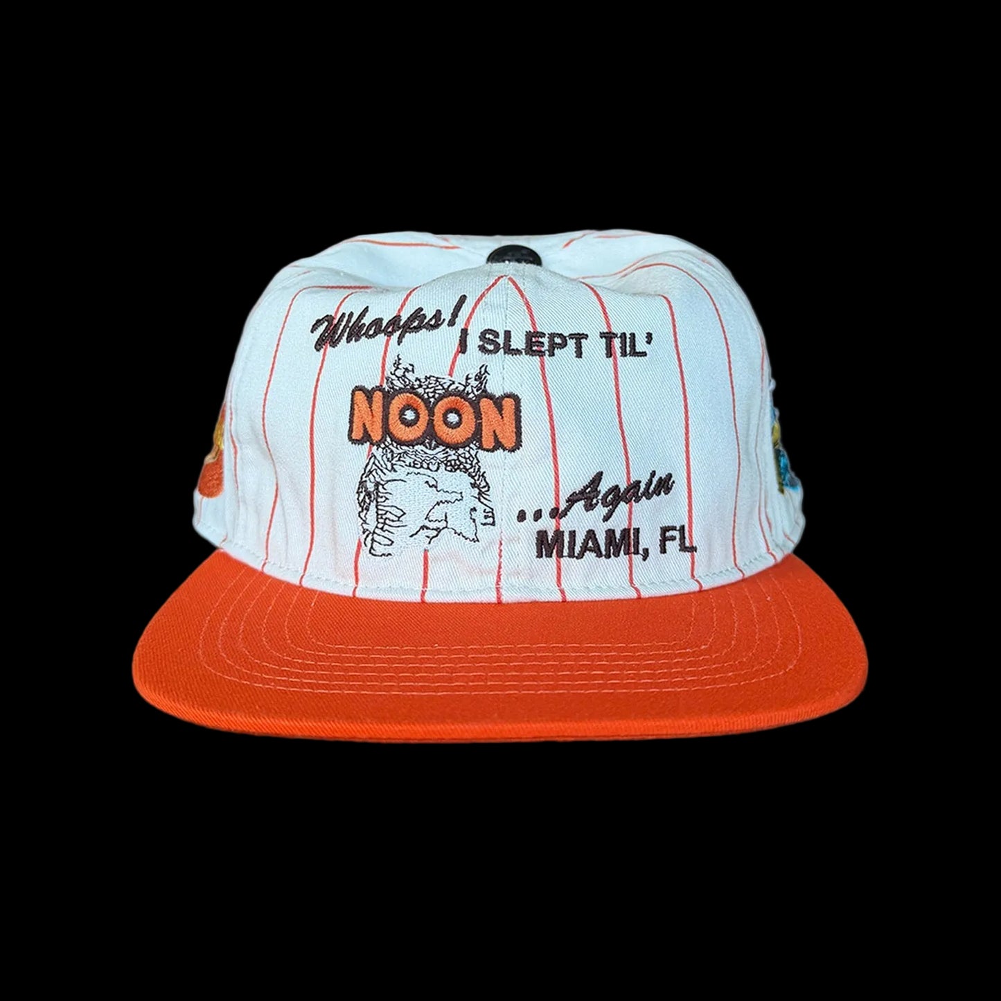 Night owl cap (pinstripe)