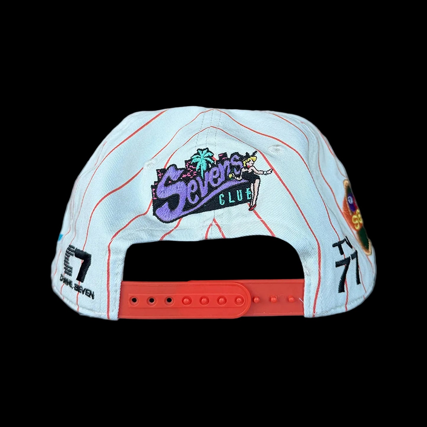 Night owl cap (pinstripe)