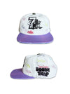 Trap Logo Snapback [White]