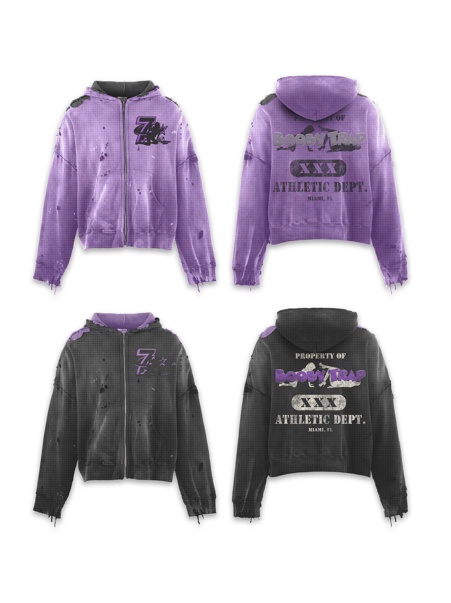 Trap Reversible Zip