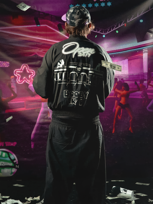 Trap Nylon Player Zip Up